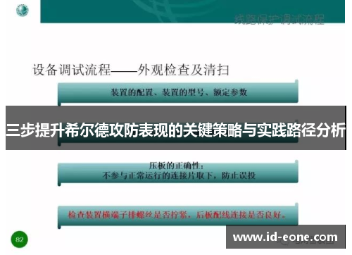 三步提升希尔德攻防表现的关键策略与实践路径分析